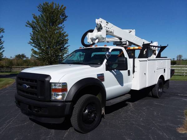 42' Altec 2008 Ford F550 Diesel Bucket Boom Lift Work Truck Nice! for sale in Gilberts, NY