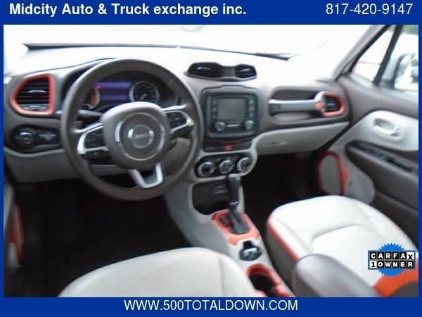 2016 Jeep Renegade FWD 4dr Limited 500totaldown com low monthly for sale in Haltom City, TX – photo 20