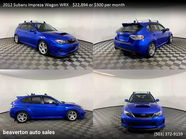 2012 Subaru Impreza Wagon WRX FOR ONLY 300/mo! - - by for sale in Beaverton, OR – photo 14