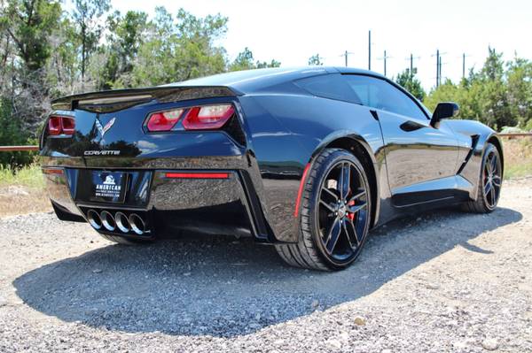 2014 CHEVROLET CORVETTE Z51 - 7 SPEED MANUAL - LOW MILES - BLK ON BLK! for sale in Liberty Hill, AR – photo 9
