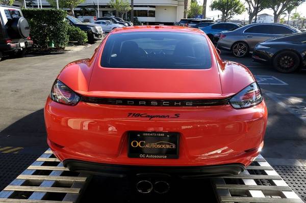 2017 Porsche 718 Cayman S Coupe Lava Orange Must See for sale in Costa Mesa, CA – photo 6