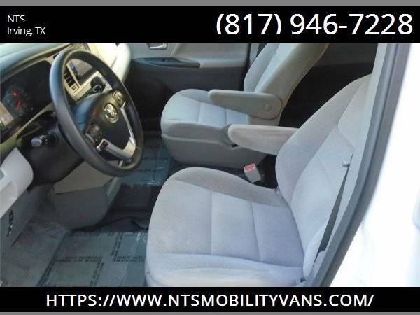 2017 TOYOTA SIENNA MOBILITY HANDICAPPED WHEELCHAIR RAMP VAN for sale in Irving, TN – photo 14