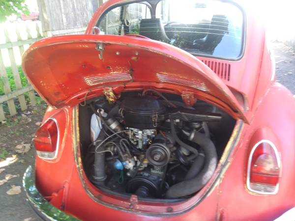 1972 Vw beetle - cars & trucks - by owner - vehicle automotive sale for sale in Seymour, CT – photo 2