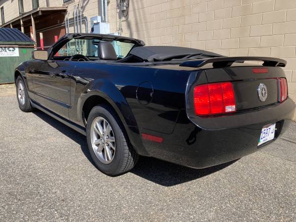 2006 Ford Mustang convertible, black on black on black, no for sale in Peabody, MA – photo 3