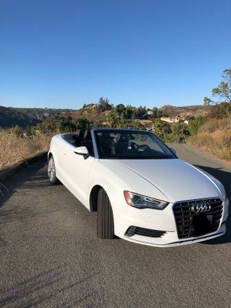 Audi A3 convertible white 2016 - cars & trucks - by owner - vehicle... for sale in Escondido, CA – photo 6
