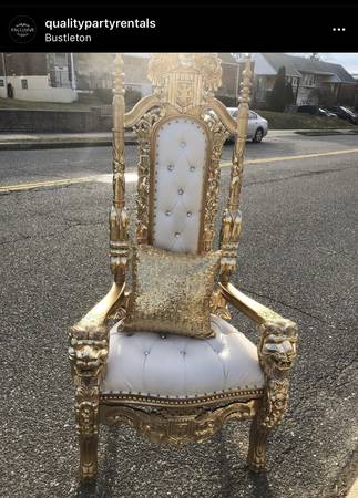 Gold King Chair for sale in Philadelphia, PA – photo 3