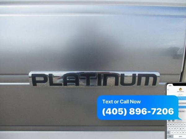 2012 Ford F-150 F150 F 150 Platinum 4x4 4dr SuperCrew Styleside 5.5... for sale in MOORE, OK – photo 9