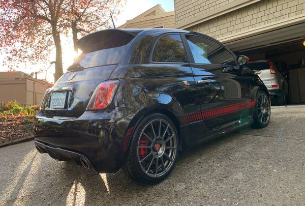 2014 Fiat 500 Abarth / Black and Red - cars & trucks - by owner -... for sale in Aptos, CA – photo 11