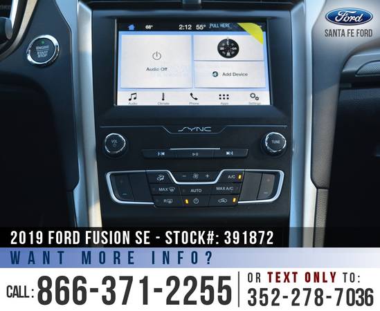 2019 Ford Fusion SE Sedan *** Sync, EcoBoost, Backup Camera *** for sale in Alachua, AL – photo 12