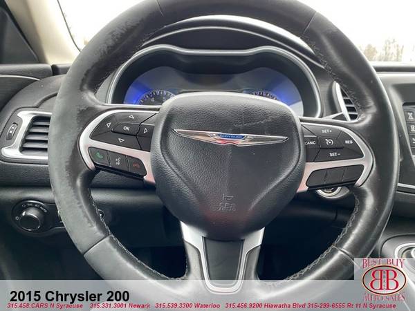 2015 CHRYSLER 200 SEDAN EVERYONE APPROVED - - by for sale in Waterloo, NY – photo 11
