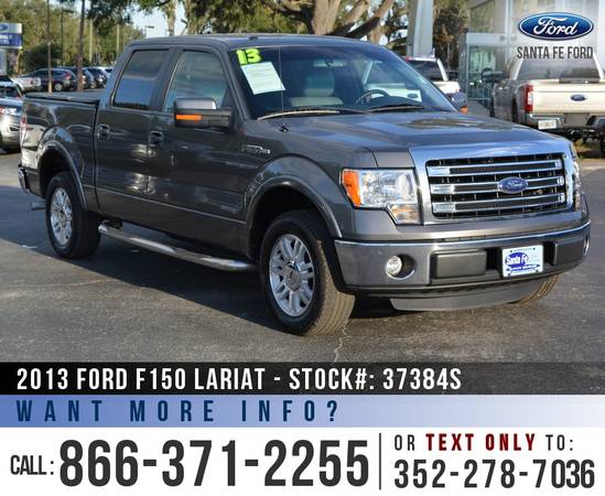 *** 2013 Ford F150 Lariat *** Flex Fuel Engine - SYNC - Leather Seats for sale in Alachua, GA