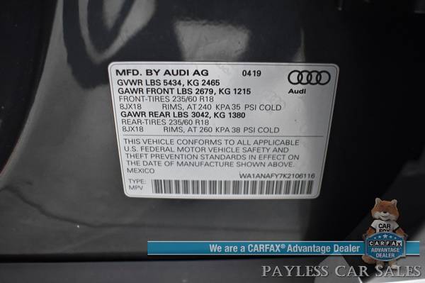 2019 Audi Q5 Premium/AWD/Power & Heated Leather Seats/Apple for sale in Anchorage, AK – photo 20