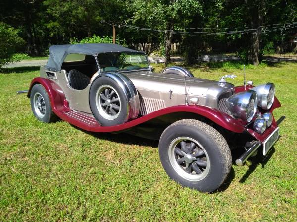 1937 Jaguar convertible kit car - cars & trucks - by owner - vehicle... for sale in Smithville, OK