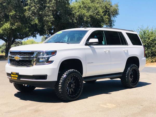 2015 CHEVY TAHOE * LIFTED * 4X4 * LEATHER * B@D @SS * 3RD ROW SEATS for sale in Modesto, CA – photo 2