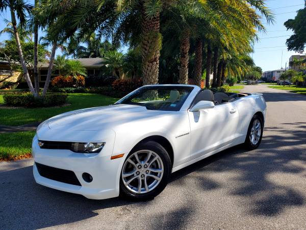 2015 Chevrolet Camaro LT Convertible 1 owner Clean Title for sale in Hollywood, FL – photo 3