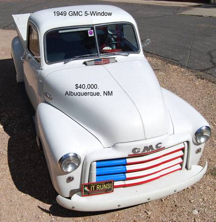 1949 GMC 5-Window Pickup for sale in Albuquerque, NM