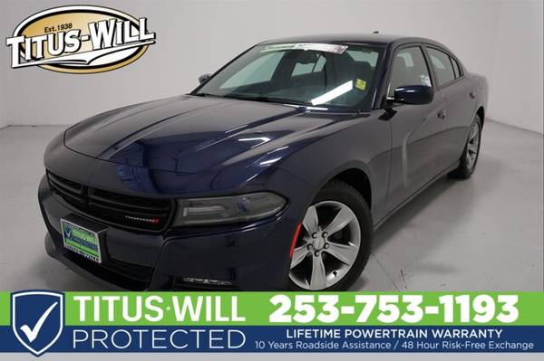 ✅✅ 2015 Dodge Charger SXT Sedan for sale in Tacoma, WA
