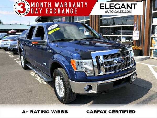 2011 Ford F-150 Lariat leather loaded 4x4 ecoboost crew cab 2 owner Pi for sale in Beaverton, OR – photo 4