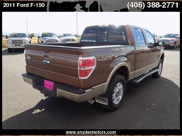 2011 Ford F-150, eco-boost, lariat/loaded, 4x4 for sale in Belgrade, MT – photo 5