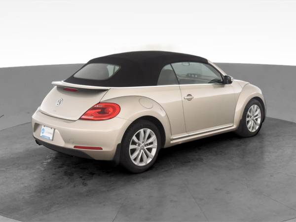 2013 VW Volkswagen Beetle TDI Convertible 2D Convertible Beige - -... for sale in South Bend, IN – photo 11