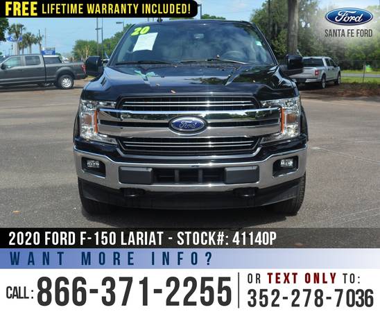 2020 FORD F150 LARIAT Bed Liner, Sunroof, Running Boards for sale in Alachua, FL – photo 2