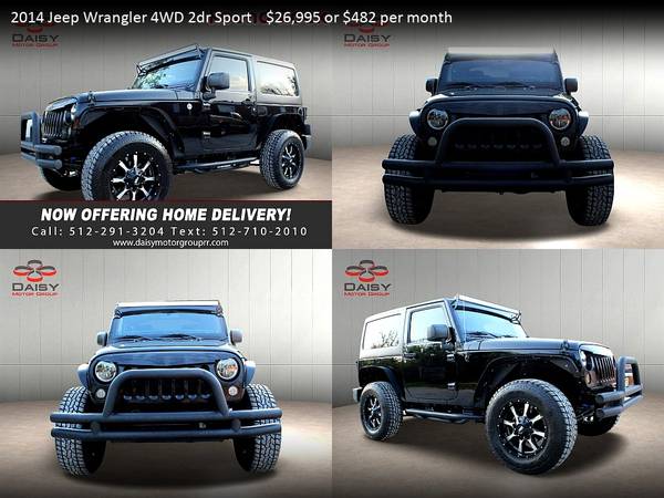 2015 Jeep Wrangler 2dr 2 dr 2-dr Sport for only 465/mo! - cars & for sale in Round Rock, TX – photo 18