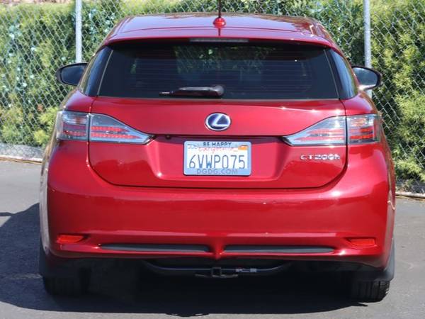 2012 Lexus CT 200h 200h sedan Red - - by dealer for sale in San Jose, CA – photo 20