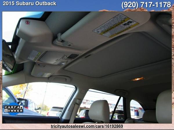 2015 SUBARU OUTBACK 2 5I LIMITED AWD 4DR WAGON Family owned since for sale in MENASHA, WI – photo 16