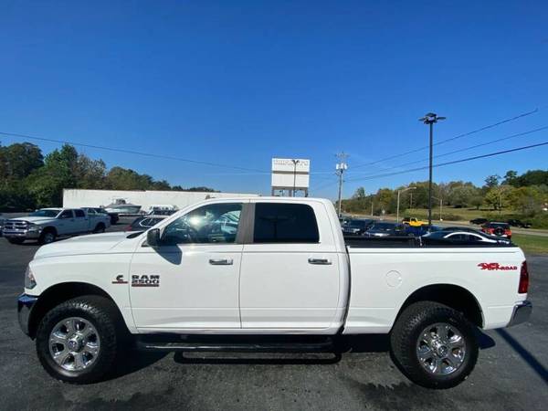 2018 RAM 2500--SLT--4WD--DIESEL--CREW CAB--73K MILES--WHITE - cars &... for sale in Lenoir, NC – photo 4