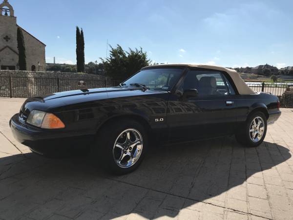 1989 Mustang LX 5.0 Convertible for sale in McKinney, TX – photo 2