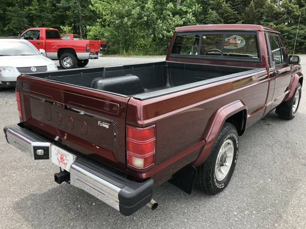 1988 Jeep Comanche Longbed 2wd 4 0L Burgundy for sale in Johnstown , PA – photo 4
