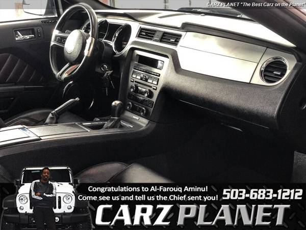 2012 Ford Mustang Premium 6-SPD MANUAL 2 TONE LEATHER FORD MUSTANG... for sale in Gladstone, OR – photo 21