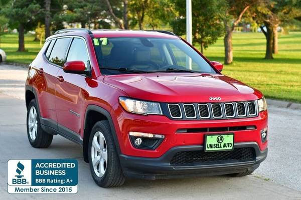 2017 Jeep Compass Latitude 4x4 4dr SUV (midyear release) 22,705 Miles for sale in Omaha, NE